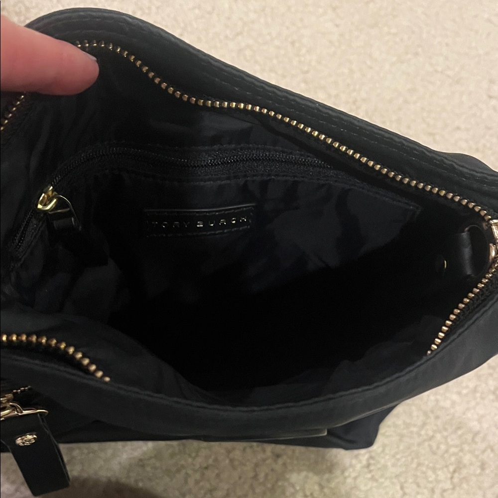 Tory Burch Black Nylon Crossbody Bag - Picture 2 of 3